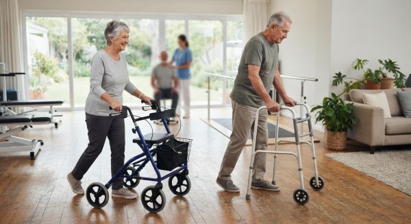 Comparatif des avantages du rollator par rapport au déambulateur